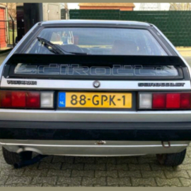 Volkswagen Scirocco GT automaat bj 1981 Verkocht