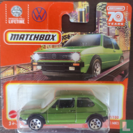 Matchbox Volkswagen Golf GTI mk1 1976 schaal 1 op 64