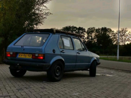 Volkswagen Golf 1 type C 1100 cc Verkocht