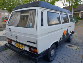 Volkswagen T3 Westfalia Joker 4 pers bj 1981 verkocht