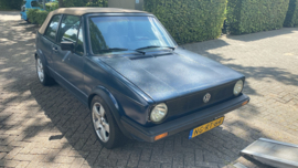 Volkswagen Golf 1 cabrio GLS bj 1984 1.6 apk 6-2024 opknapper verkocht