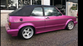 Volkswagen Golf Cabrio bj 1986 blikvanger Verkocht