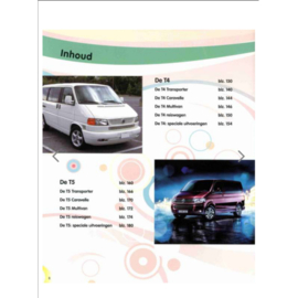 Boek "De VW bus van toen tot nu" (hardcover) 224 bladzijde tijdelijk uitverkocht