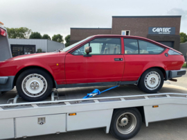 Alfa Romeo GTV 2.5 6 cilinder bj 1981 Verkocht