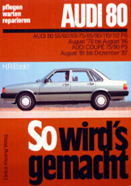 Audi 80 1978 tm 1983 So wird's gemacht 245 bladzijden