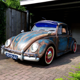 Volkswagen Kever bj 1969 custom paint 1300 cc verkocht