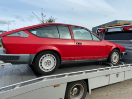 Alfa Romeo GTV 2.5 6 cilinder bj 1981 Verkocht