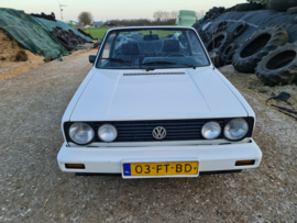 Volkswagen Golf cabrio Quartet bj 1989 apk verkocht