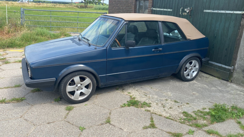 Volkswagen Golf 1 cabrio GLS bj 1984 1.6 apk 6-2024 opknapper verkocht