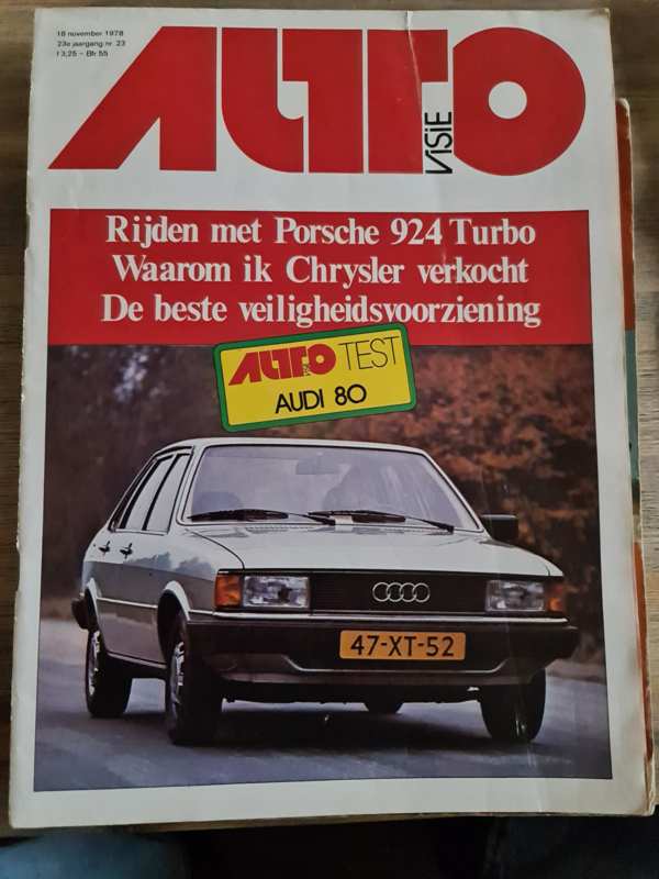 Auto Visie Audi 80 test 1978 18 november nr 23