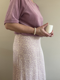 Damesrok Linde lila/roze