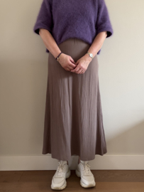 Damesrok Loïs taupe