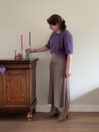 Damesrok Loïs taupe