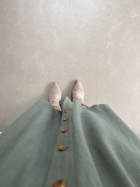 Damesknopenrok groen