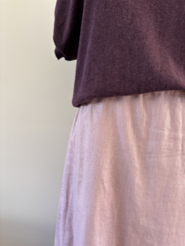 Damesrok linnen roze