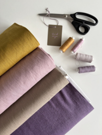 Damesrok linnen kort