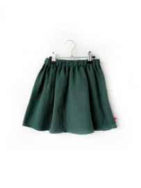 Rokje mousseline groen