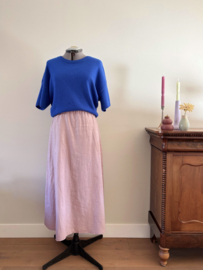 Damesrok linnen roze