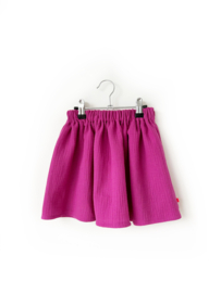 Rokje mousseline roze