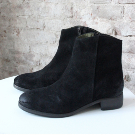 Sylvia slanke laars 'Black' suede 