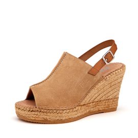 Lynn wedge espadrille in 'Saraha'