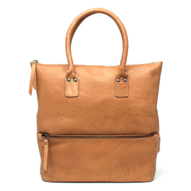 Rosa tote bag in 'Cognac'