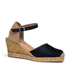 Lennie Bras espadrille in  'Black'