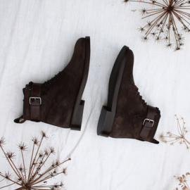 Zena veterboots in 'Dark Olive'