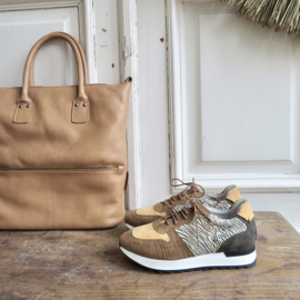 Rosa tote bag in 'Cognac'