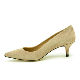 Tiara pump  in 'Mist' suede