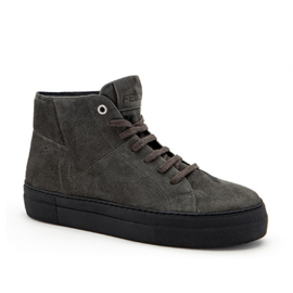 Bo hi top sneaker in 'Catfish' suede