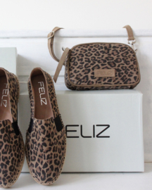 Buffy shoulderbag S in leopard  'Cognac'