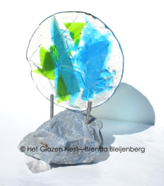 “Grillig groen en blauw”