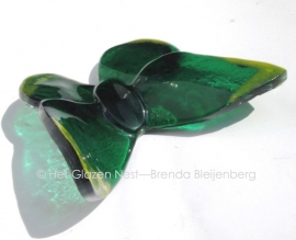 speelse groene vlinder