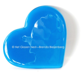 blauw hartje als ornament