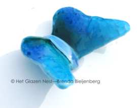 Kleine blauwe vlinder en zeegroene accenten