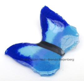 Vlindertje in blauw en aqua