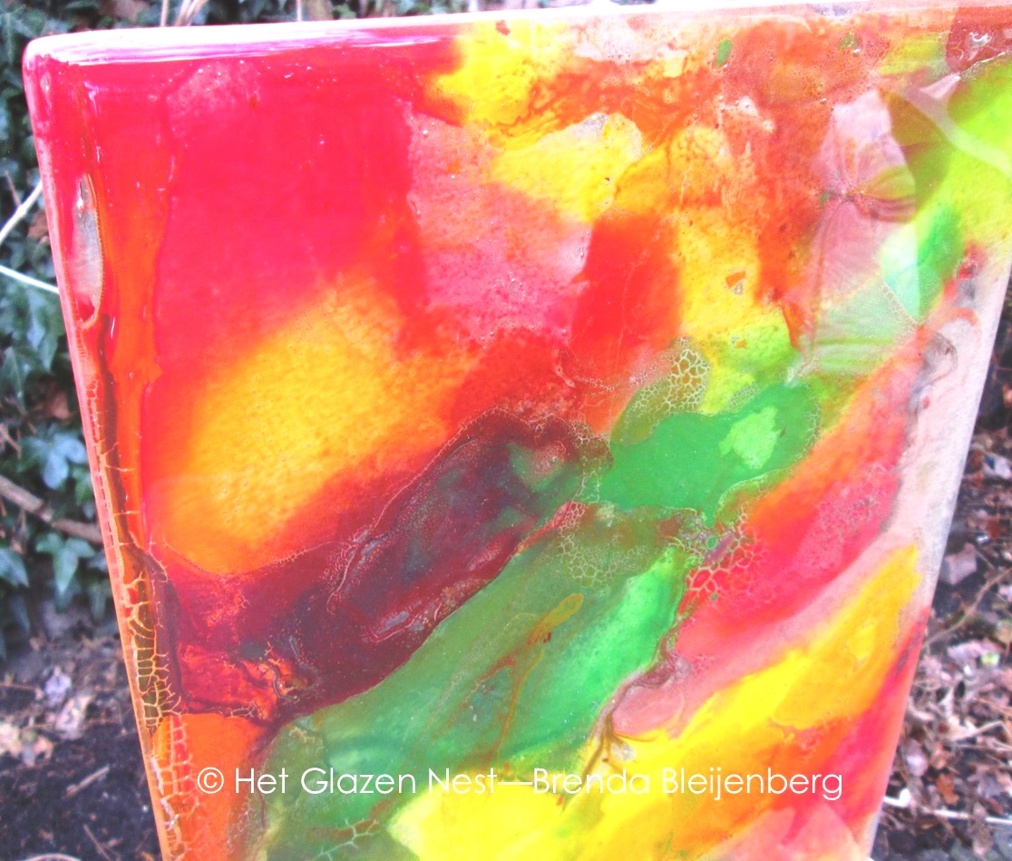 sculptuur "herfstkleuren"