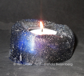 Mini urn waxinelichtje in glas casting