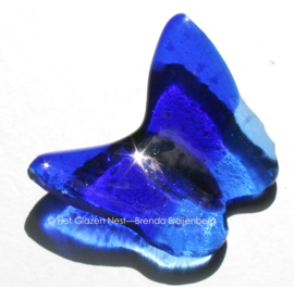 Kleine blauwe vlinder