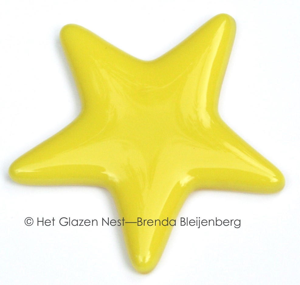 gele ster in fusing