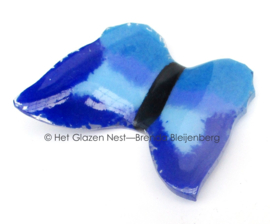 Vlindertje in blauw en aqua