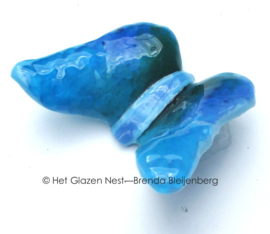 Kleine blauwe vlinder en zeegroene accenten