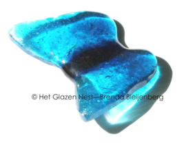Kleine aqua blauwe vlinder