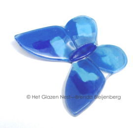 Kleine vlinder met ronde vleugels