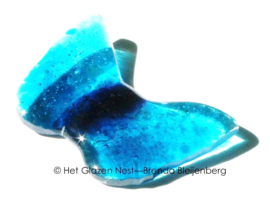 Kleine aqua blauwe vlinder