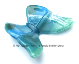Kleine groen blauwe vlinder
