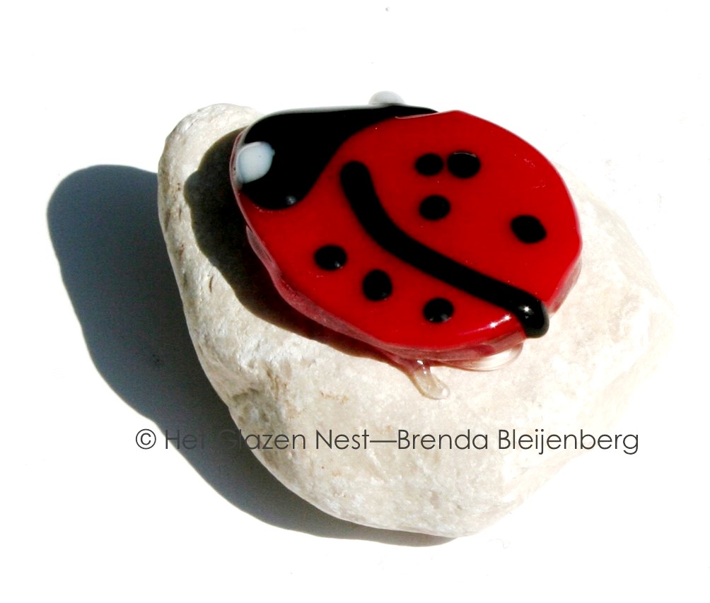 Gedenkobject met lieveheersbeestje