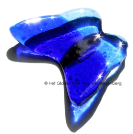 Kleine blauwe vlinder