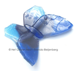 Kleine vlinder met spitse vleugels